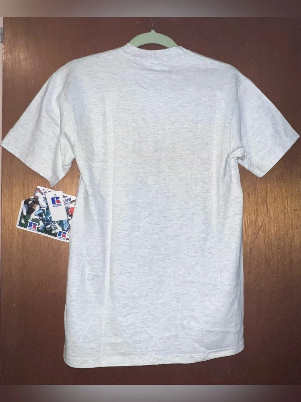 Vintage Philadelphia Eagles Gray TShirt Russell Athletic Youth XL New With Tags